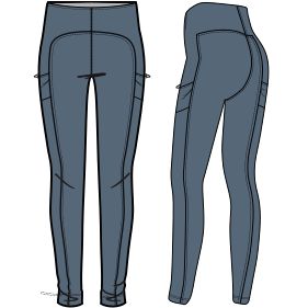 Fashion sewing patterns for LADIES Trousers Leggings 7920